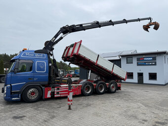 VOLVO FM500 8x4 tridem Hiab XS288-EP5 radio - 14