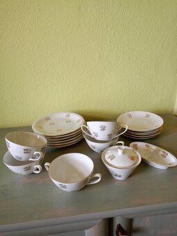 Serwis stołowy porcelanowy vintage. Chodzież. - 14