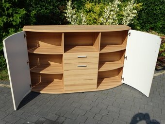 Zestaw mebli + stół szklano-drewniany - 14