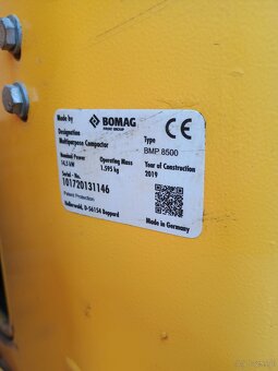 Walec okołkowany Bomag BMP 8500 - 14