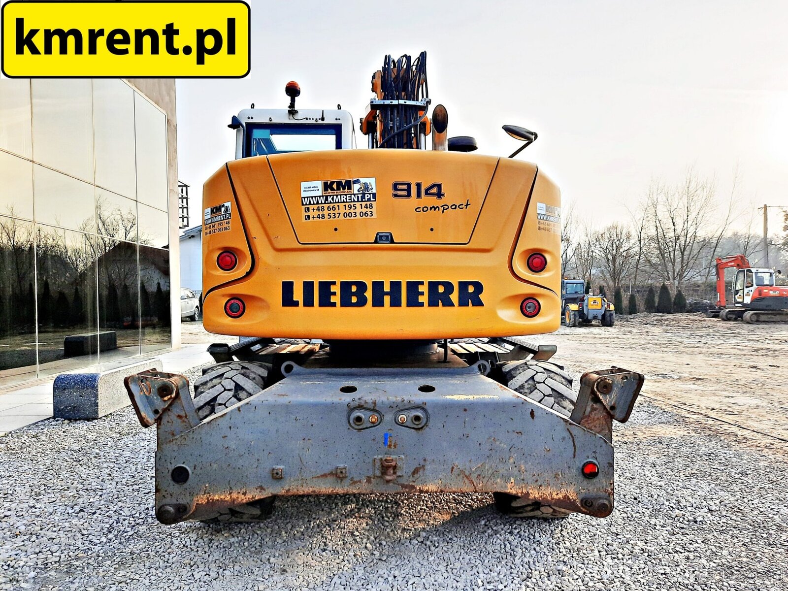 LIEBHERR A914 COMPACT KOPARKA KOŁOWA. 2014R - 15