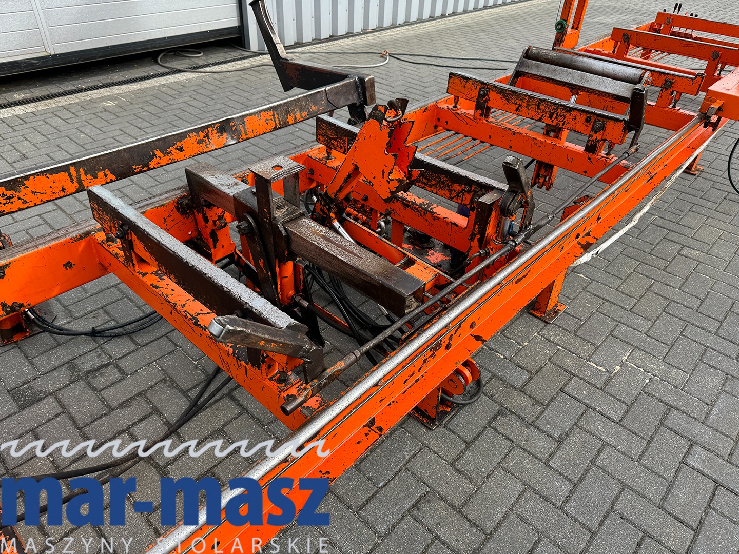 Trak pilarka taśmowa pozioma WIREX typ CZ-1 hydrauliczny - 15