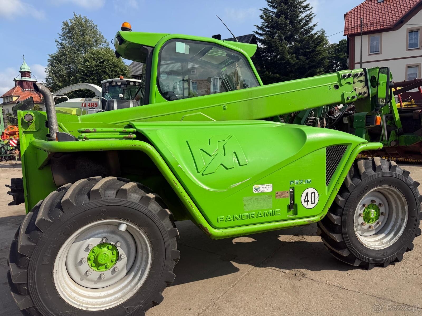Ładowarka teleskopowa Merlo Panoramic P37.10 rok prod. 2013 - 15