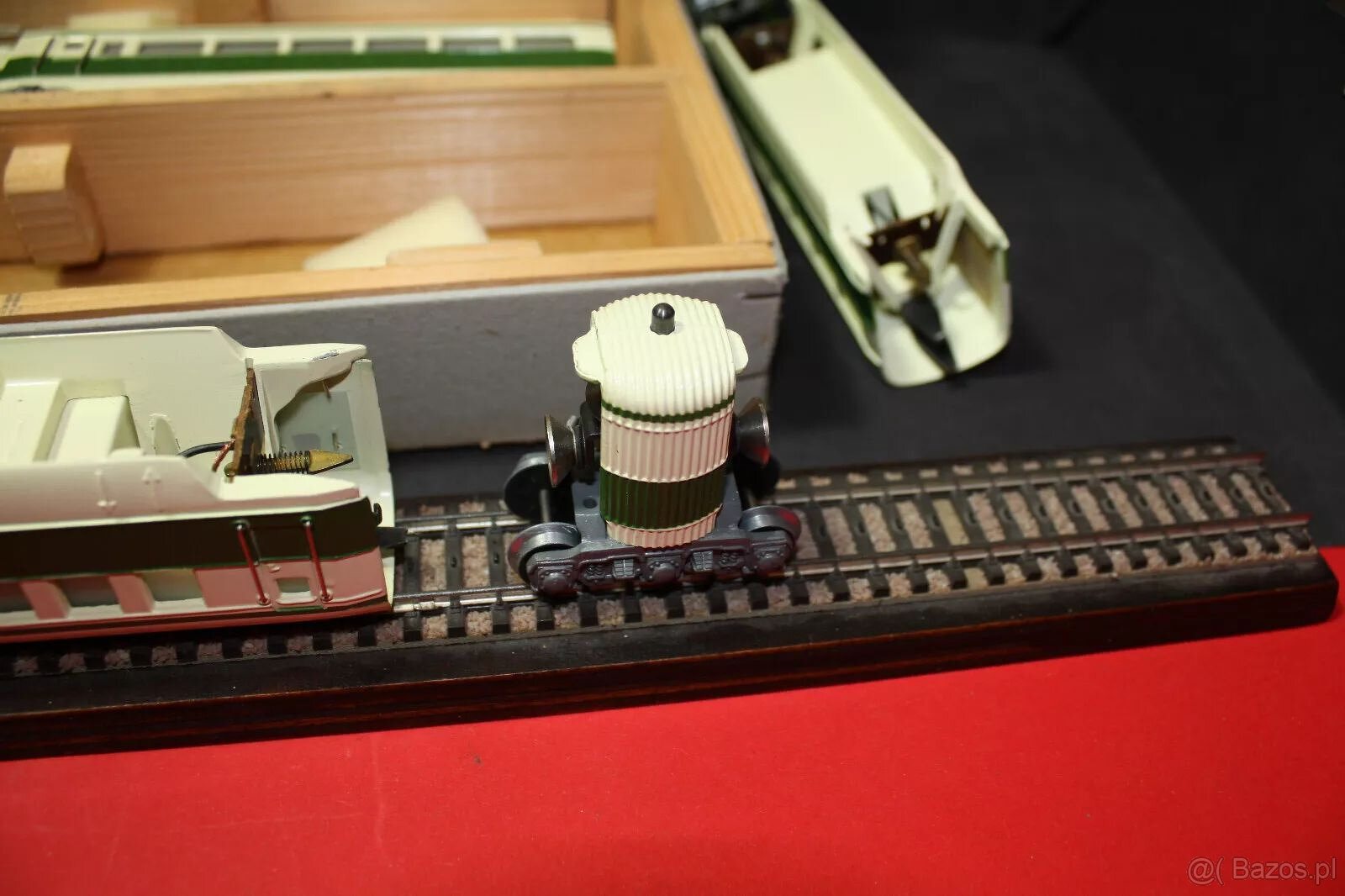 Zestaw 4-częściowy Märklin ST 800 Ivory Green, odrestaurowan - 15