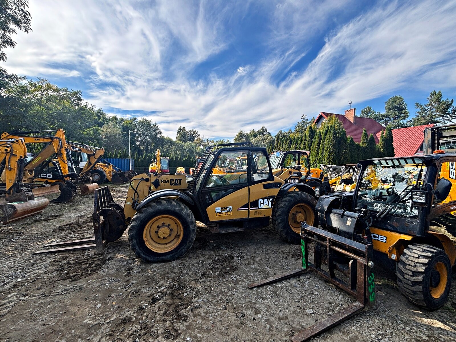 CATERPILLAR TH330B ŁADOWARKA TELESKOPOWA 2004r. | JCB 531-70 - 15