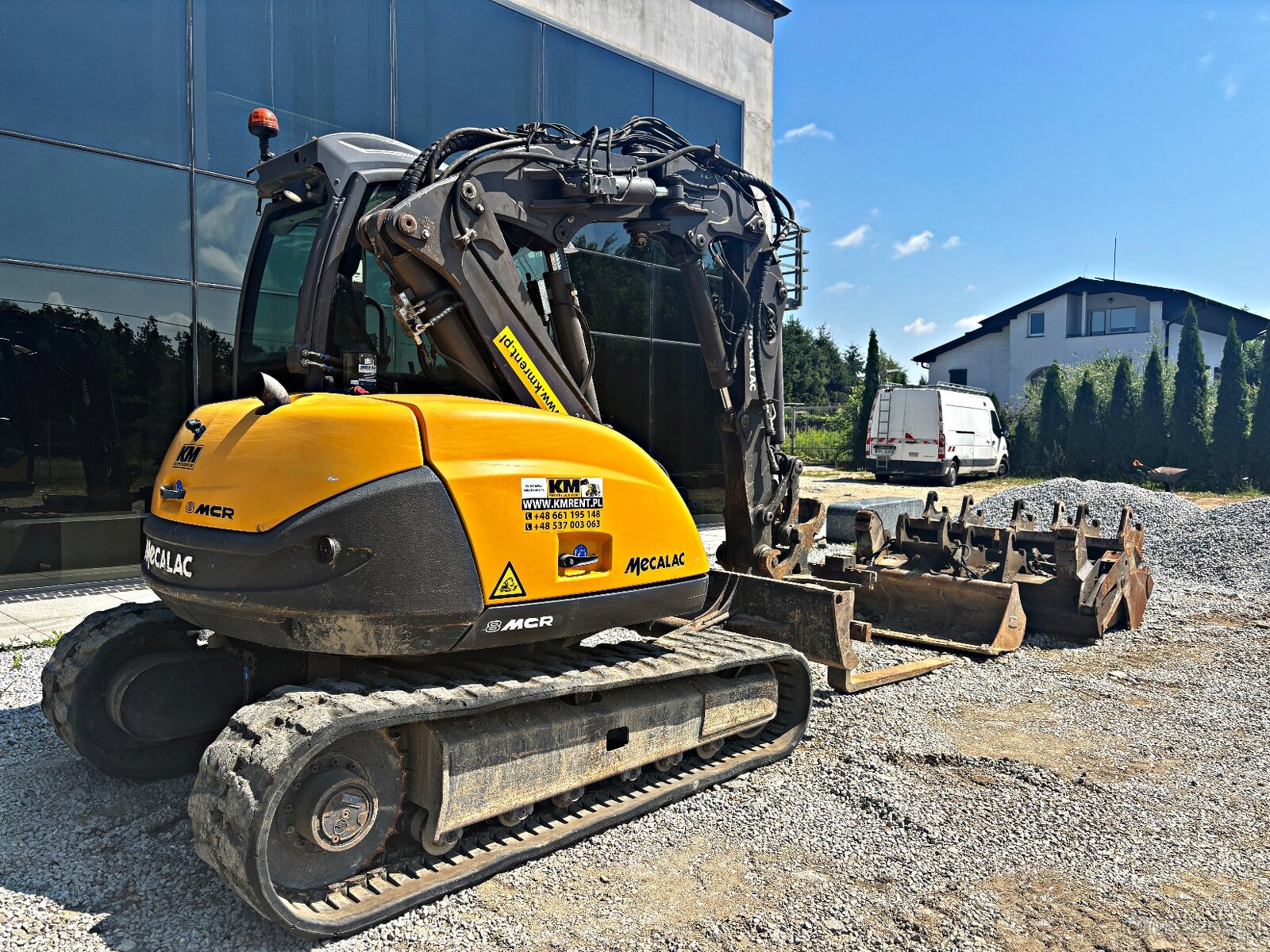 Mecalac 8 MCR MINI-KOPARKA 2019R | MECALAC 6 MCR, JCB 8065 8 - 15