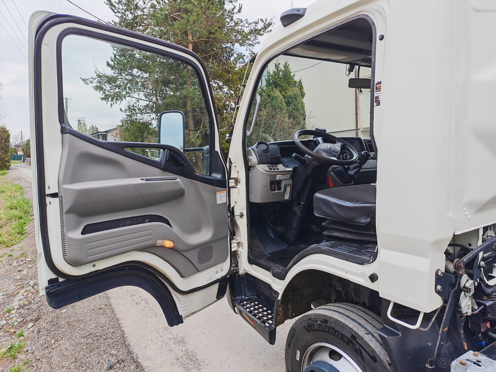 REZEWACJA Mitsubishi Fuso Canter hakowiec 4x2 Kontener - 15