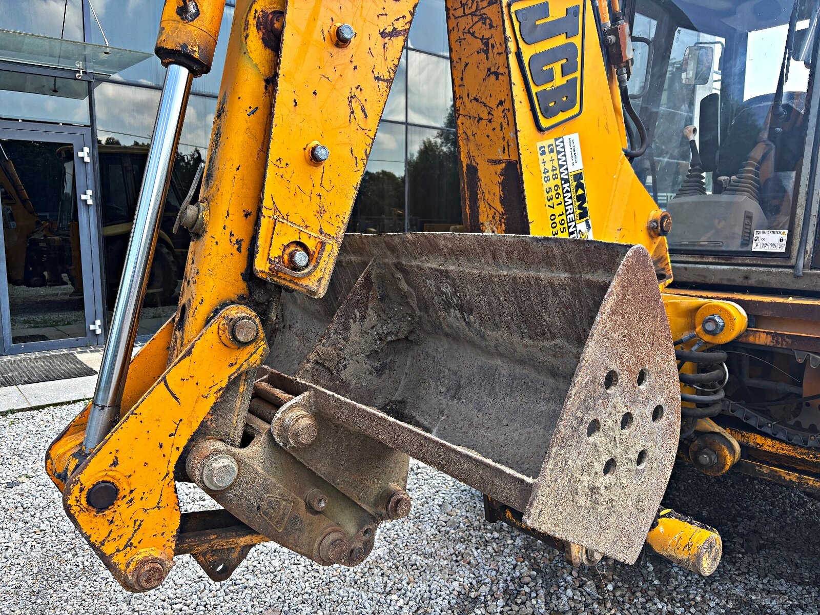 JCB 3CX KOPARKO-ŁADOWARKA 1996R | CAT 428 432 CASE 590 580 N - 15