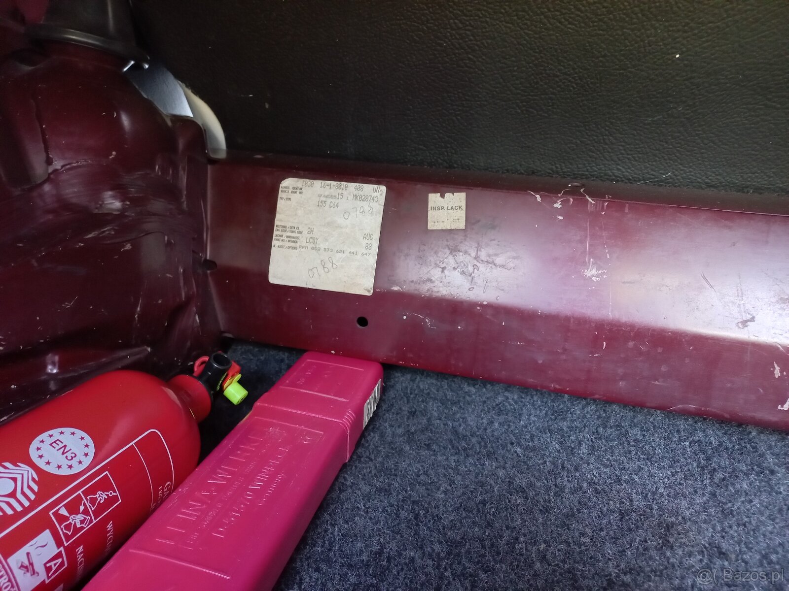 vw golf mk1 cabrio klima skóry kamann bez rdzy oryginał - 15