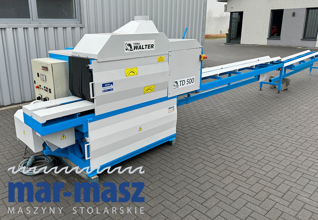 Trak tarczowy dwuwałowy WALTER TD 500 - 15