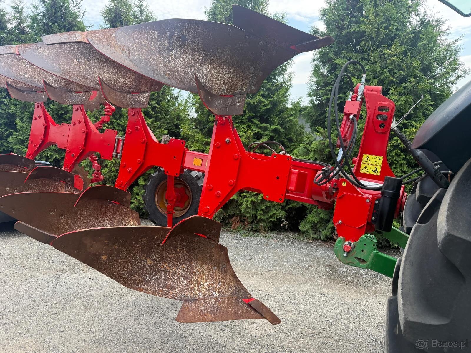 Plug 4 Skibowy Opall-Agri Saturn 140 4S rok prod. 2016 pług - 15