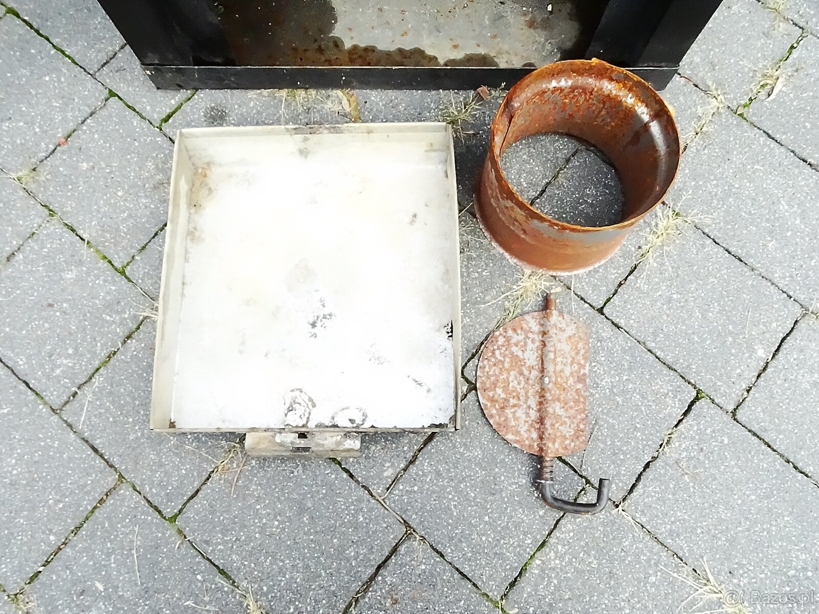 Niemiecki piecyk/kominek wolnostojący grzewczy - 15