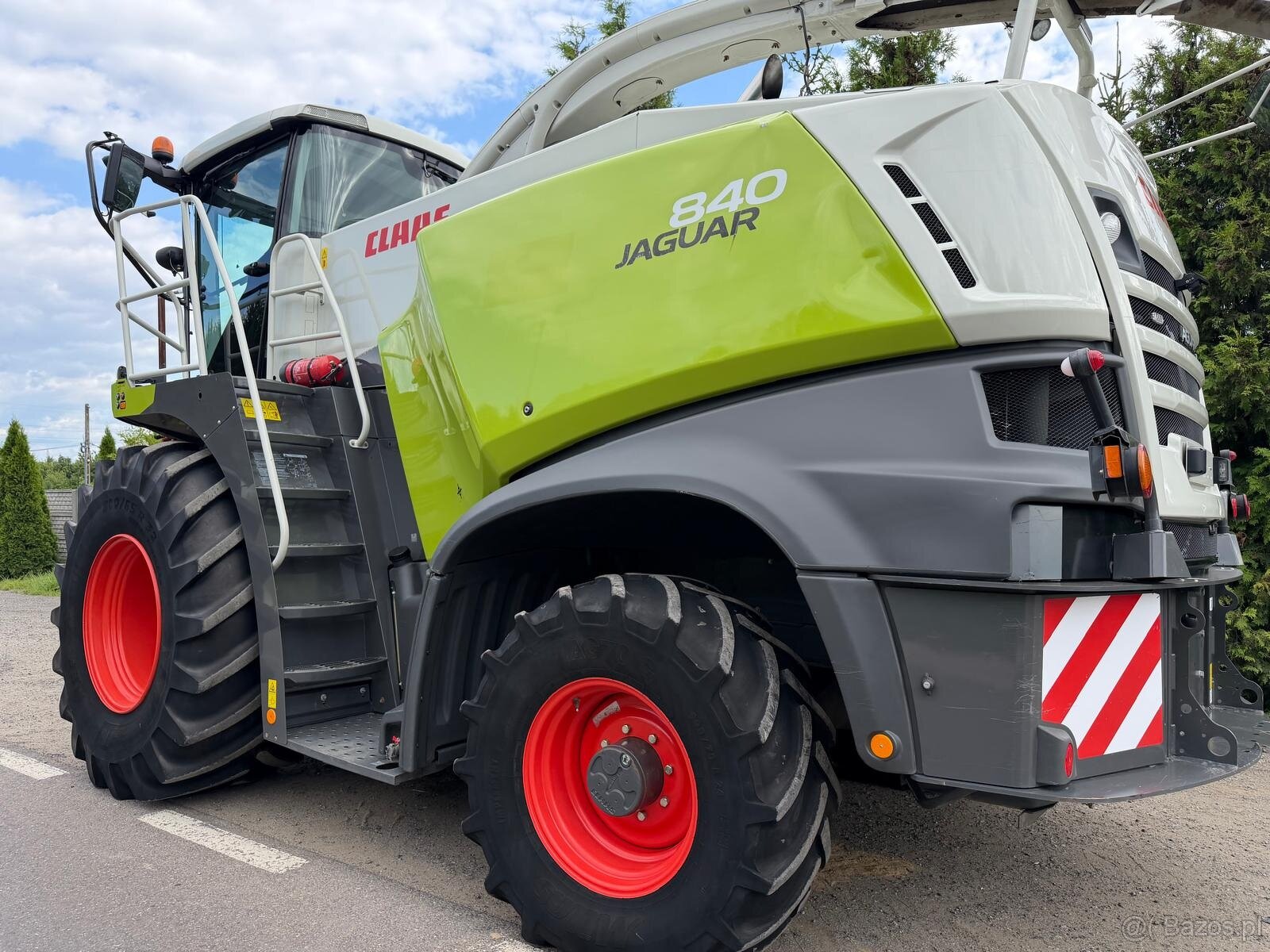 Sieczkarnia do kukurydzy Claas Jaguar 840 4x4 centralne sma - 15