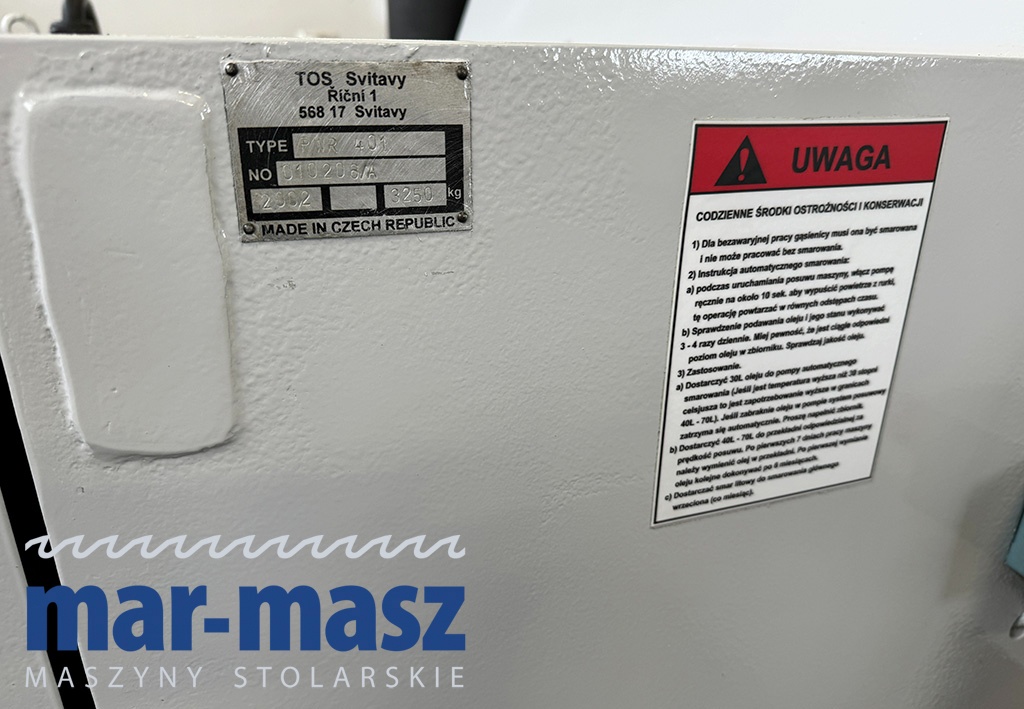 Wielopiła gąsienicowa TOS SVITAVY PWR 401 - 15