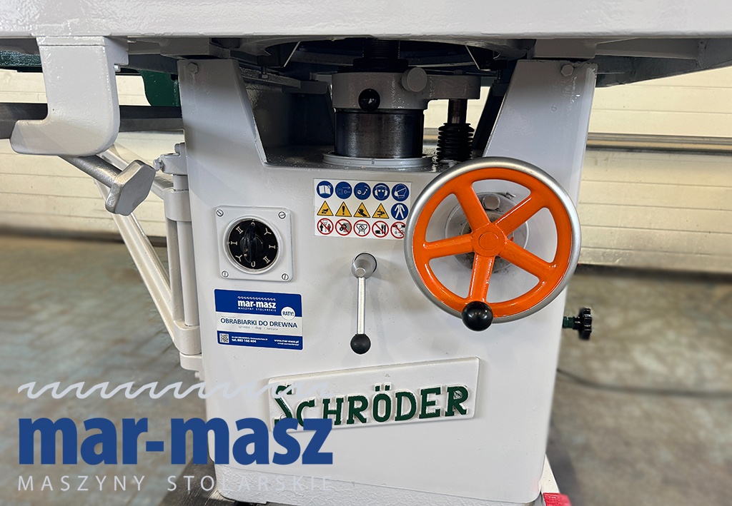 Frezarka dolnowrzecionowa SCHRODER wózkiem - 15