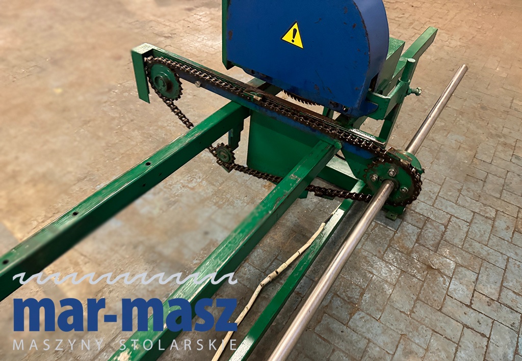 Obrzynarka dwu piłowa poprzeczna do drewna O2p-315 - 15