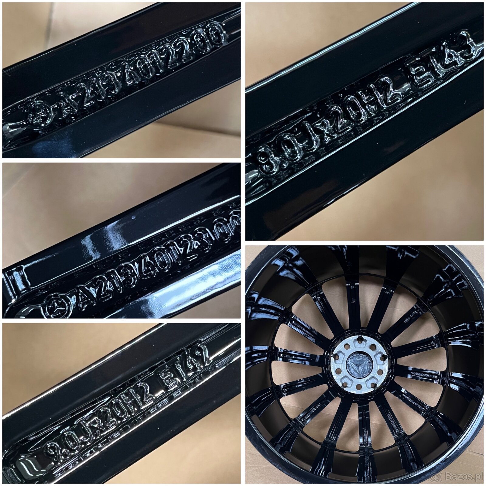 Mercedes E-Clasa AMG W213 S213 OEM 20-calowe felgi A213 - 15