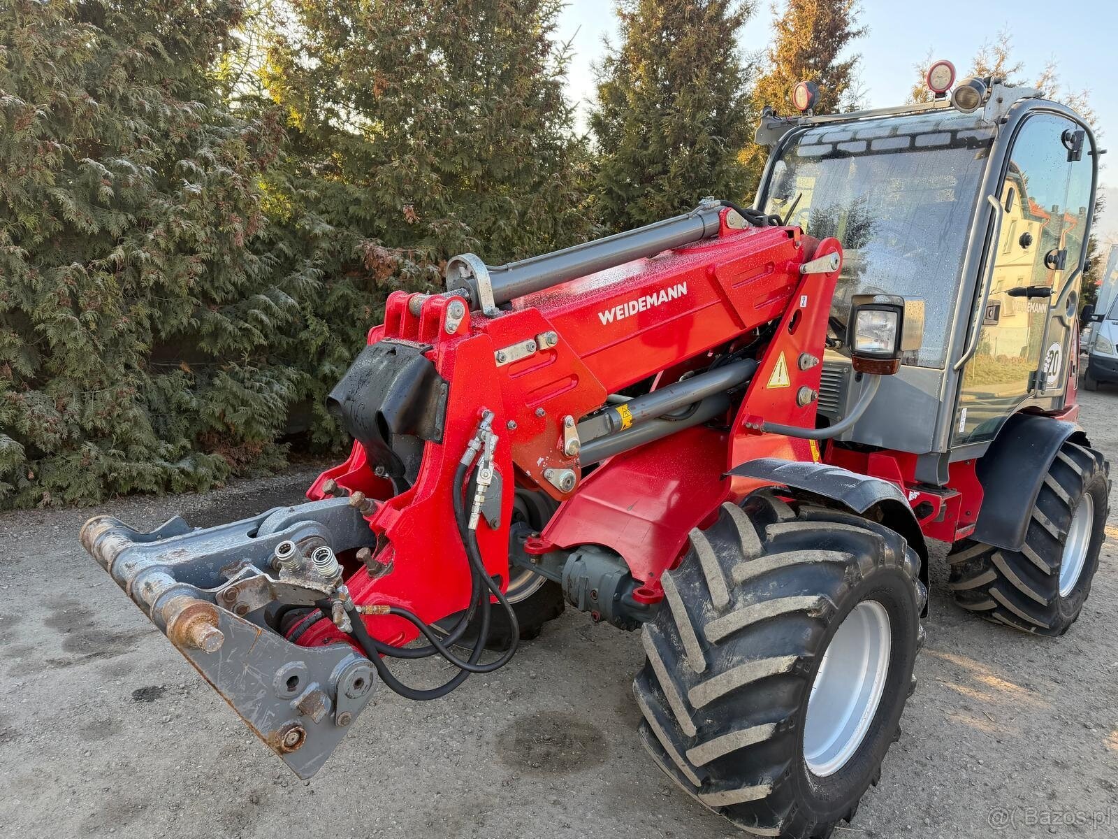 Ładowarka Weidemann 2070 CX80T rok 2014. Teleskop sprowadzon - 15