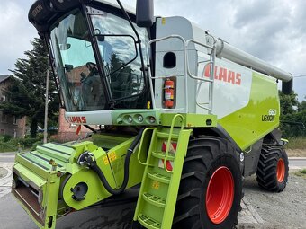 Kombajn zbozowy Claas Lexion 660 heder V750 rok pr 2011  spr - 15