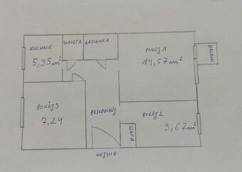 Mieszkanie 3 pok rozkładowe po remoncie. Gotowe do zamieszka - 15