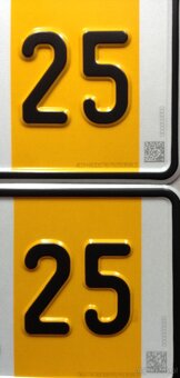 TABLICE REJESTRACYJNE TRANSPORTOWE PROFESJONALNE EU 2025 - 15