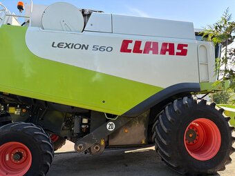 Kombajn zbożowy Claas Lexion 560 heder V750 rok prod. 2009 S - 15