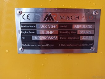 Nowa miniładowarka Machpro MP-S300 - 15