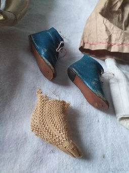 Antyczna lalka do renowacji. Znak firmowy do identyfikacji. - 15