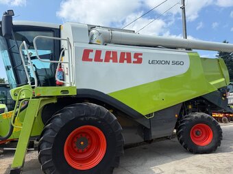 Kombajn zbozowy Claas Lexion 560 heder V750 rok pr 2005 spro - 15