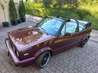 vw golf mk1 cabrio klima skóry kamann bez rdzy oryginał - 15