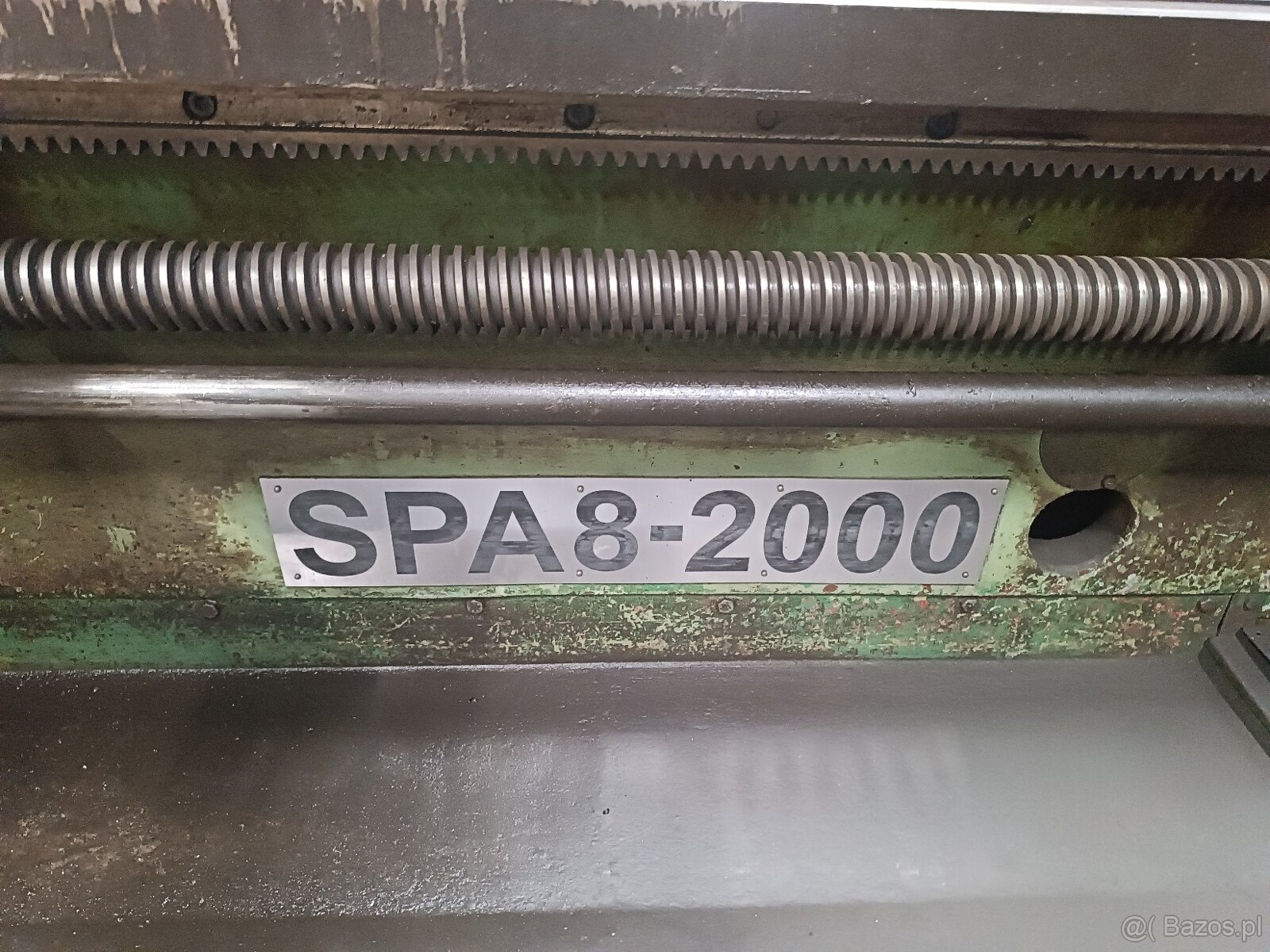 Tokarka SARO SPA8-2000 z uchwytem tokarskim 500 3-szczękowym - 16