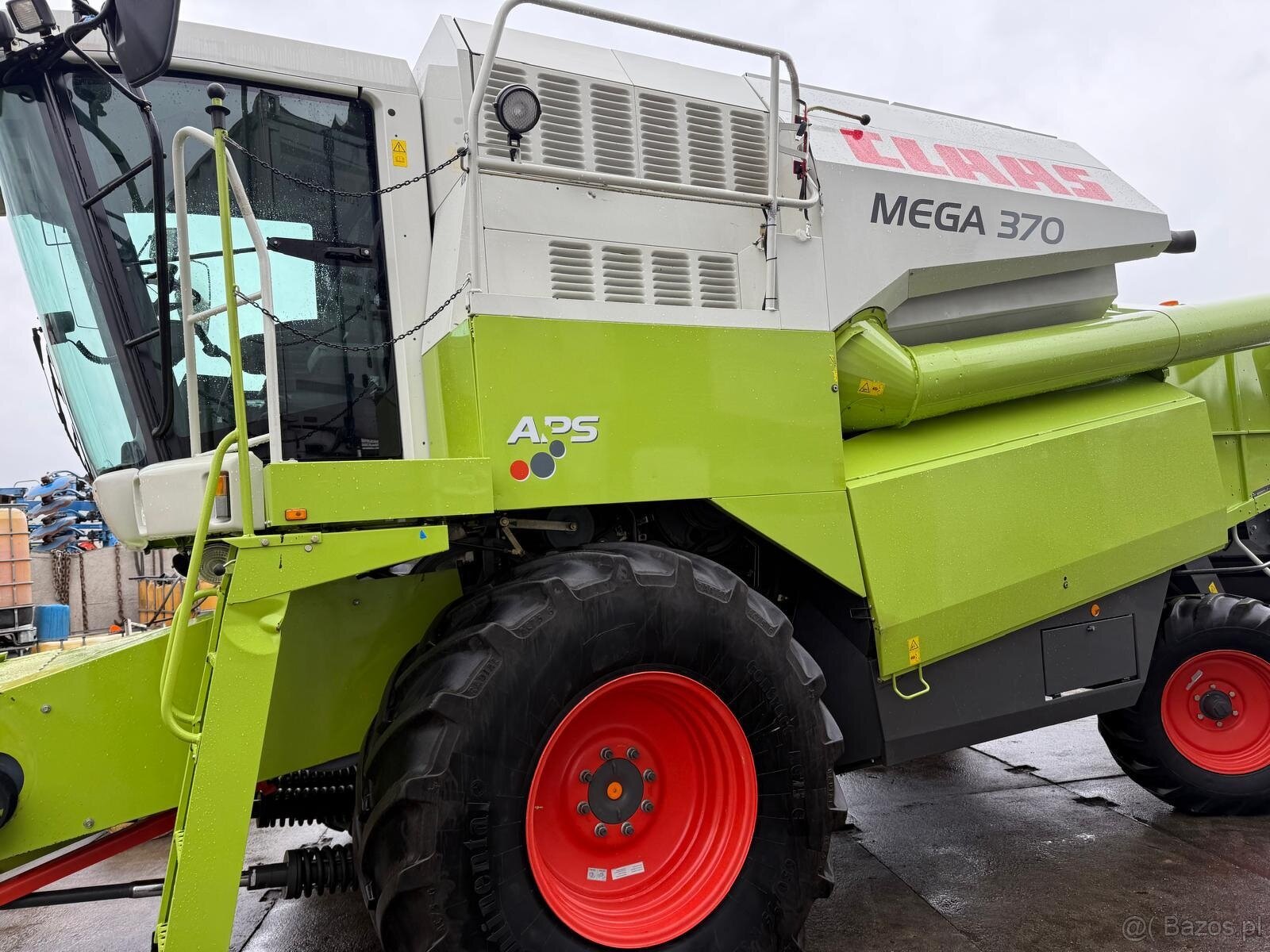 Kombajn zbożowy Claas Mega 370 heder 6m stół do rzepaku rok - 16