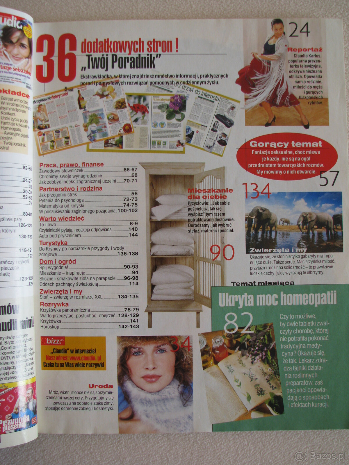 Magazyn Claudia – miesięcznik z lat 1997 - 2013 - 16