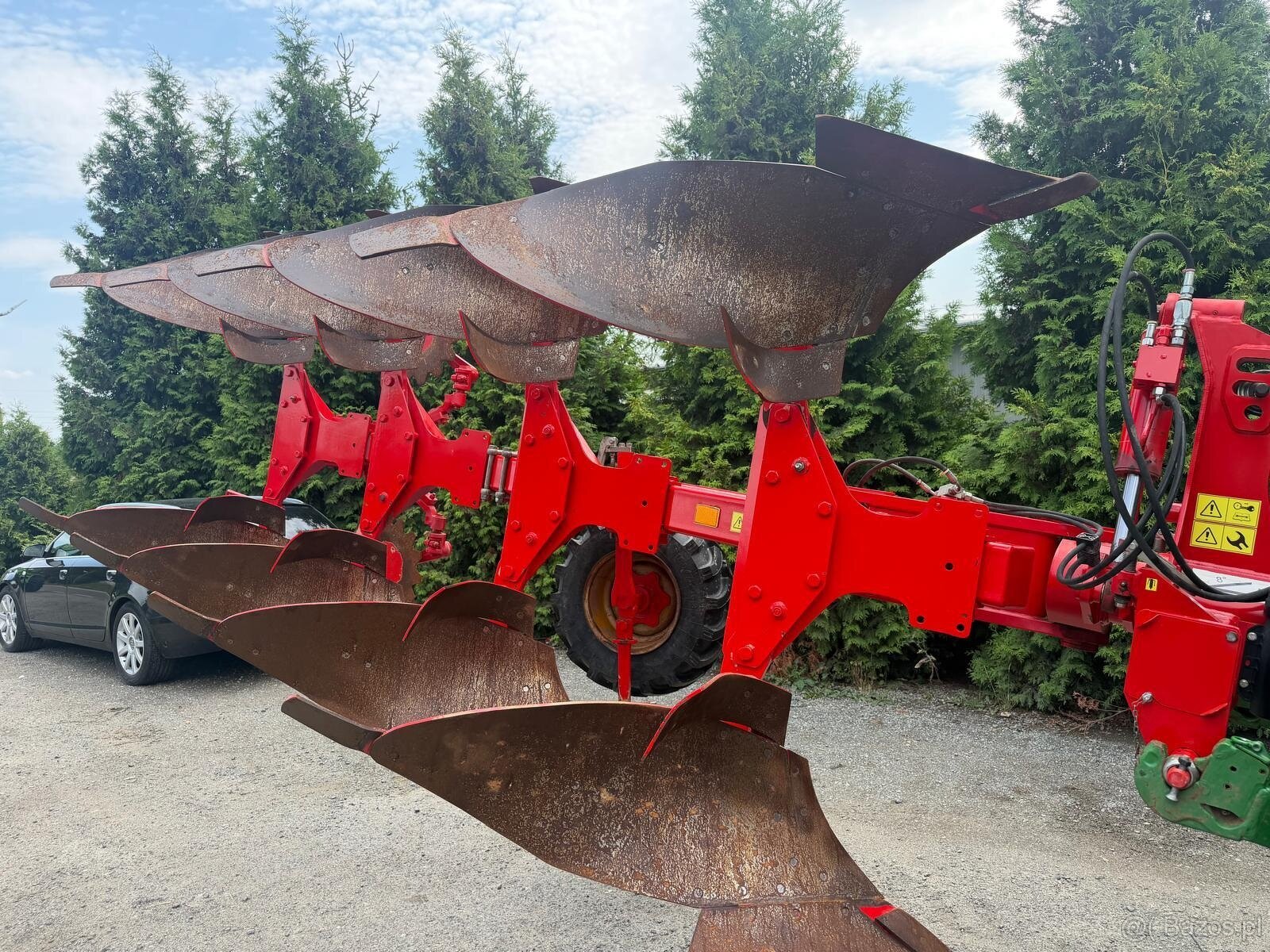 Plug 4 Skibowy Opall-Agri Saturn 140 4S rok prod. 2016 pług - 16
