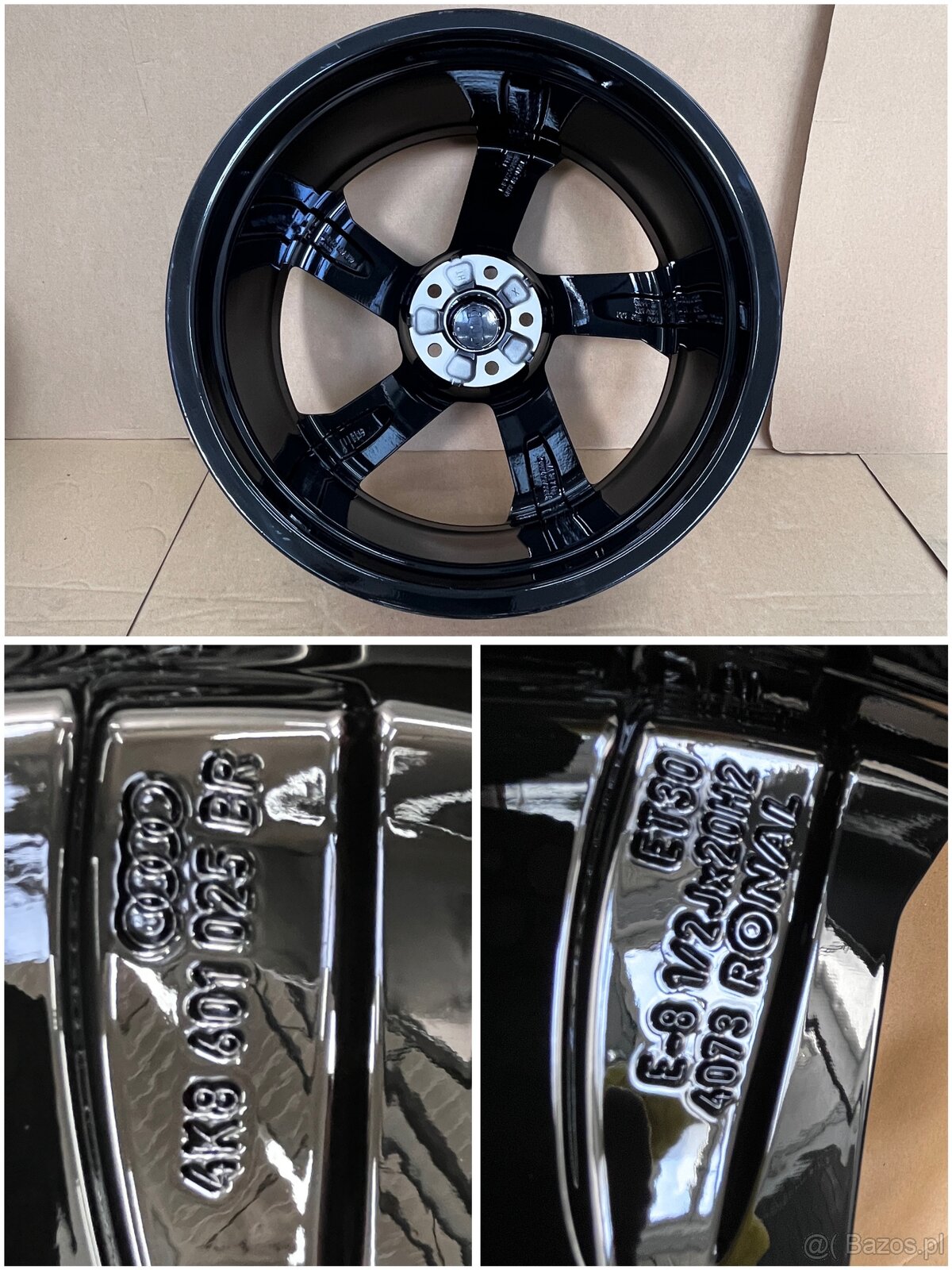 Felgi 8,5Jx20'' ET30 4K8 Audi A7 A4 A5 A6 A8 S6 S7 S8 SQ7 - 16