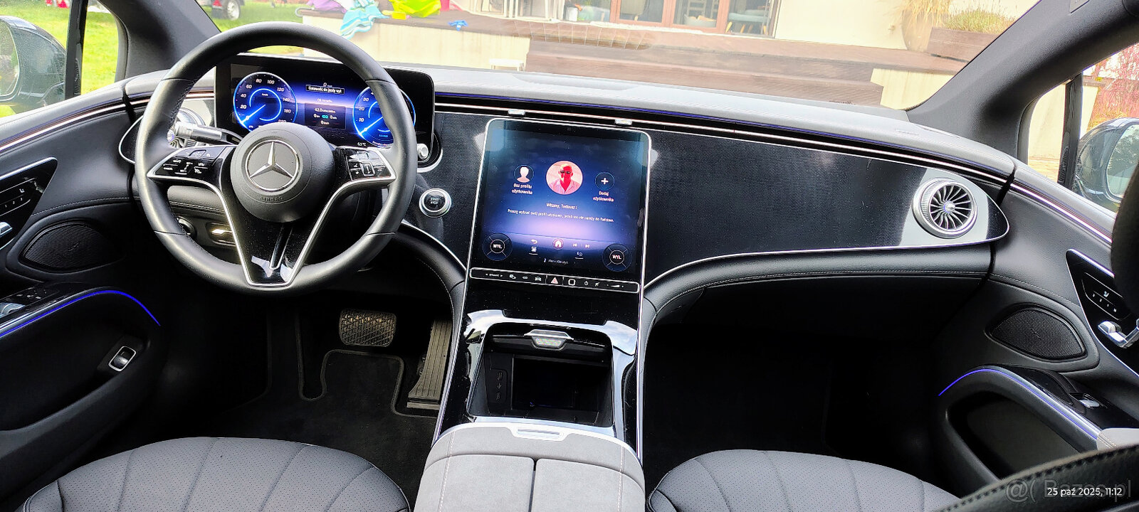 Mercedes EQS 450+Pneumatyka-1Wł-SalonPL+Serwis ASO+1rej:2022 - 16