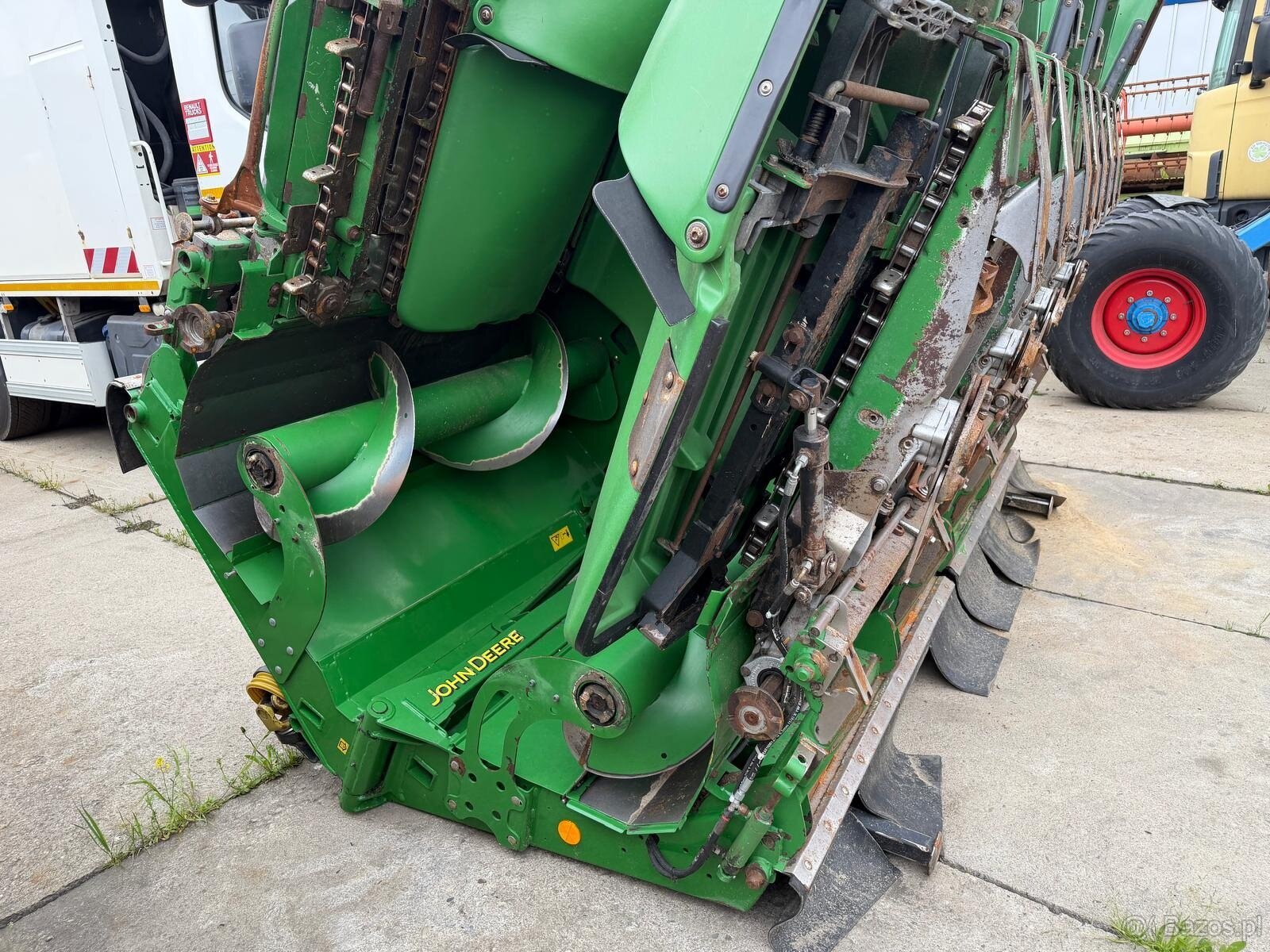 Heder do kukurydzy John Deere 8 rzędowy docinacze, cena 770 - 16