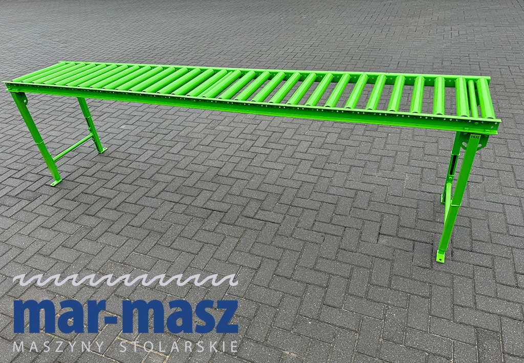 Stół rolkowy przenośnik rolki, regulowany - 16