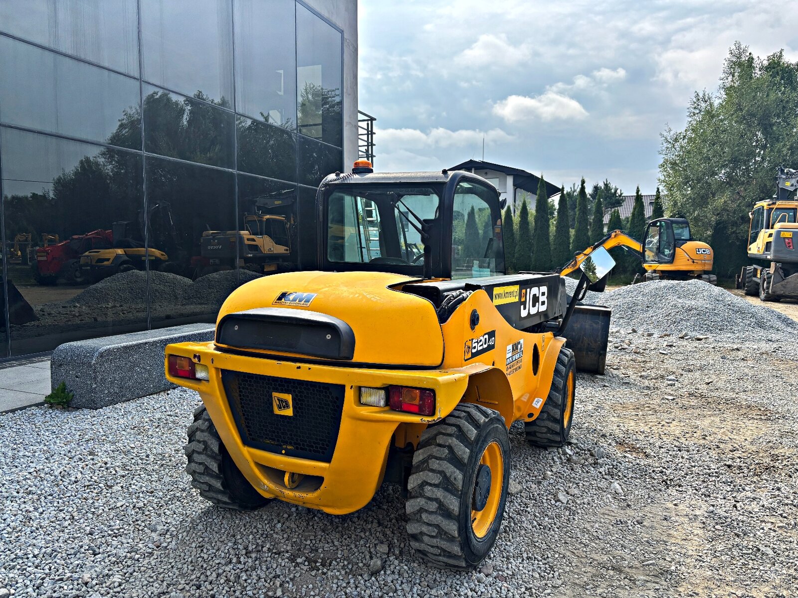 JCB 520-40 4WS ŁADOWARKA TELESKOPOWA 2020R | MANITOU MT 420 - 16