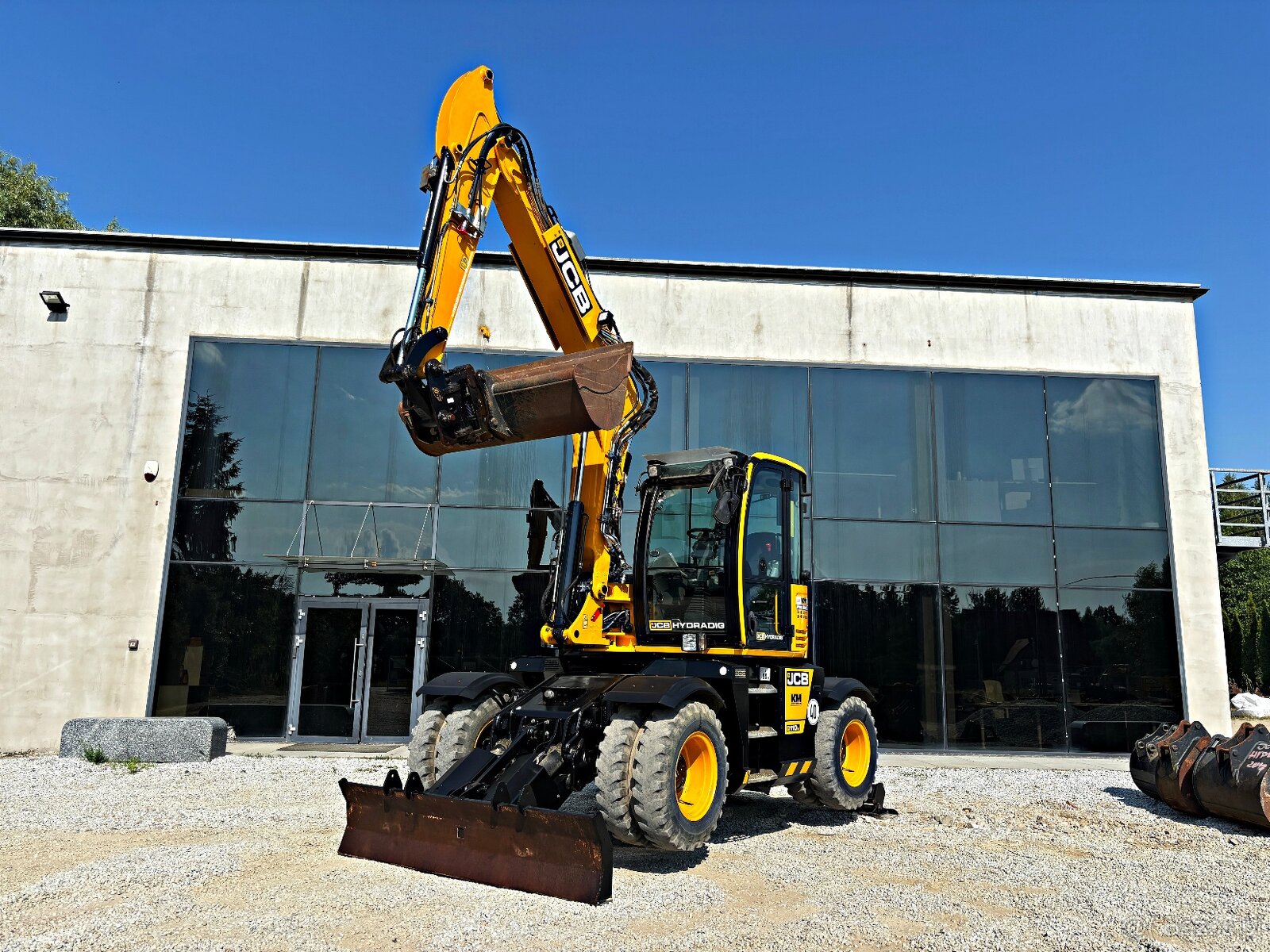 JCB HD110WTT4 KOPARKA KOŁOWA HYDRADIG POWERTILLT 2017R. | LI - 16