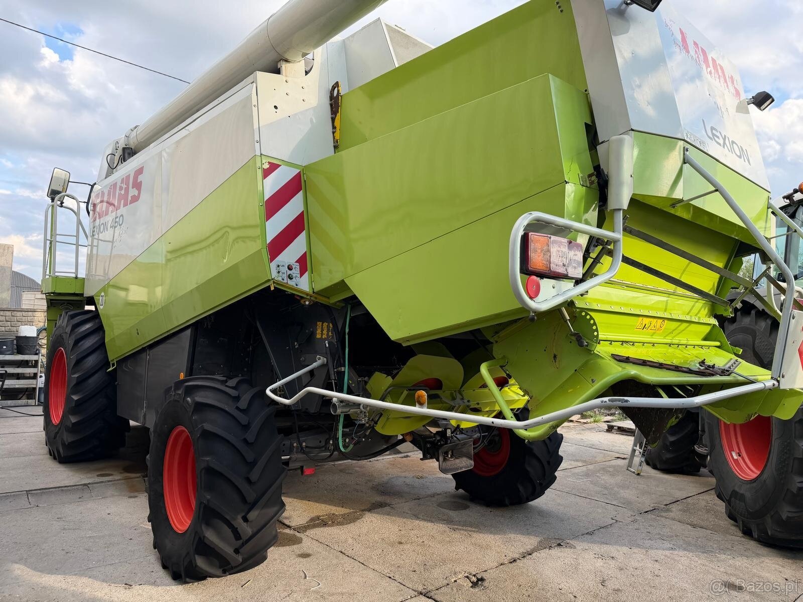 Claas Lexion 450 Evo heder 7,5m rok pr 2003 sprowadzony ce - 16