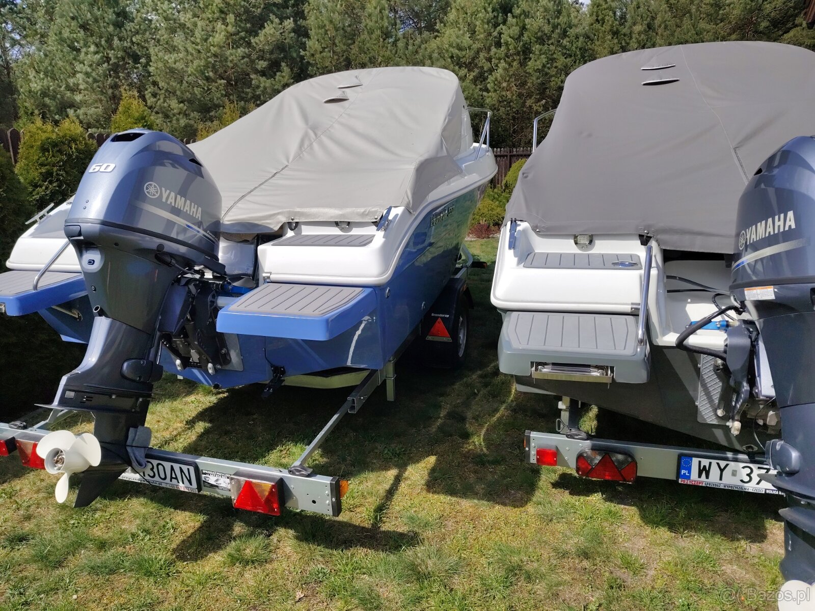 Motorówka SCALAR 525 CABIN+Silnik YAMAHA 60KM+Przyczepa - 16