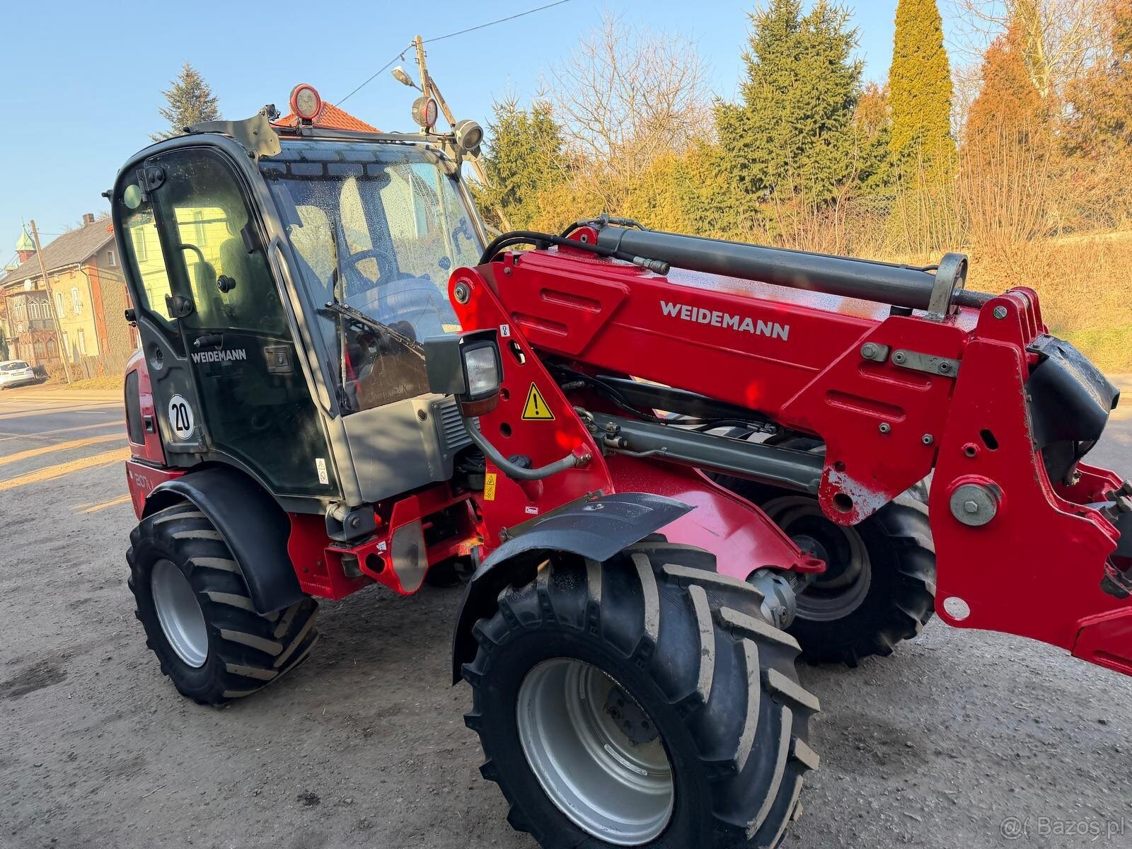 Ładowarka Weidemann 2070 CX80T rok 2014. Teleskop sprowadzon - 16