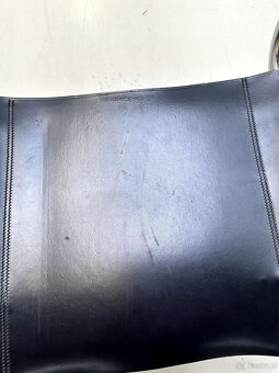 7 x Thonet S33 Cantilever Chair Bauhaus Classic Leather Blac - 16