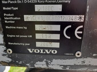 Koparka kołowa VOLVO EW 180C - 16