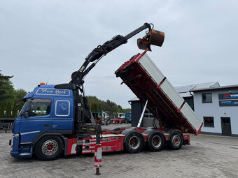 VOLVO FM500 8x4 tridem Hiab XS288-EP5 radio - 16
