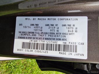 Mazda 3bm 2.0 120km Automat - 16