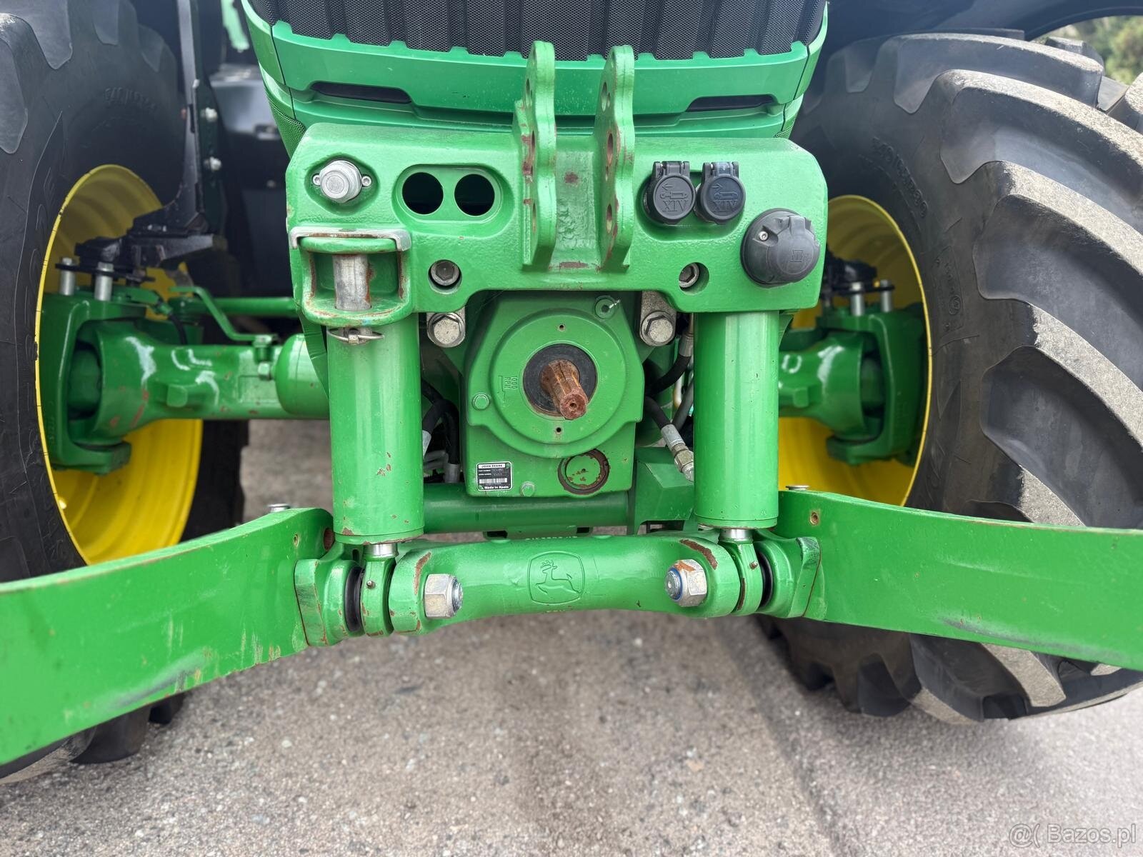 Ciągnik rolniczy John Deere 6215 7600mth rok 2017 GPS opony - 17