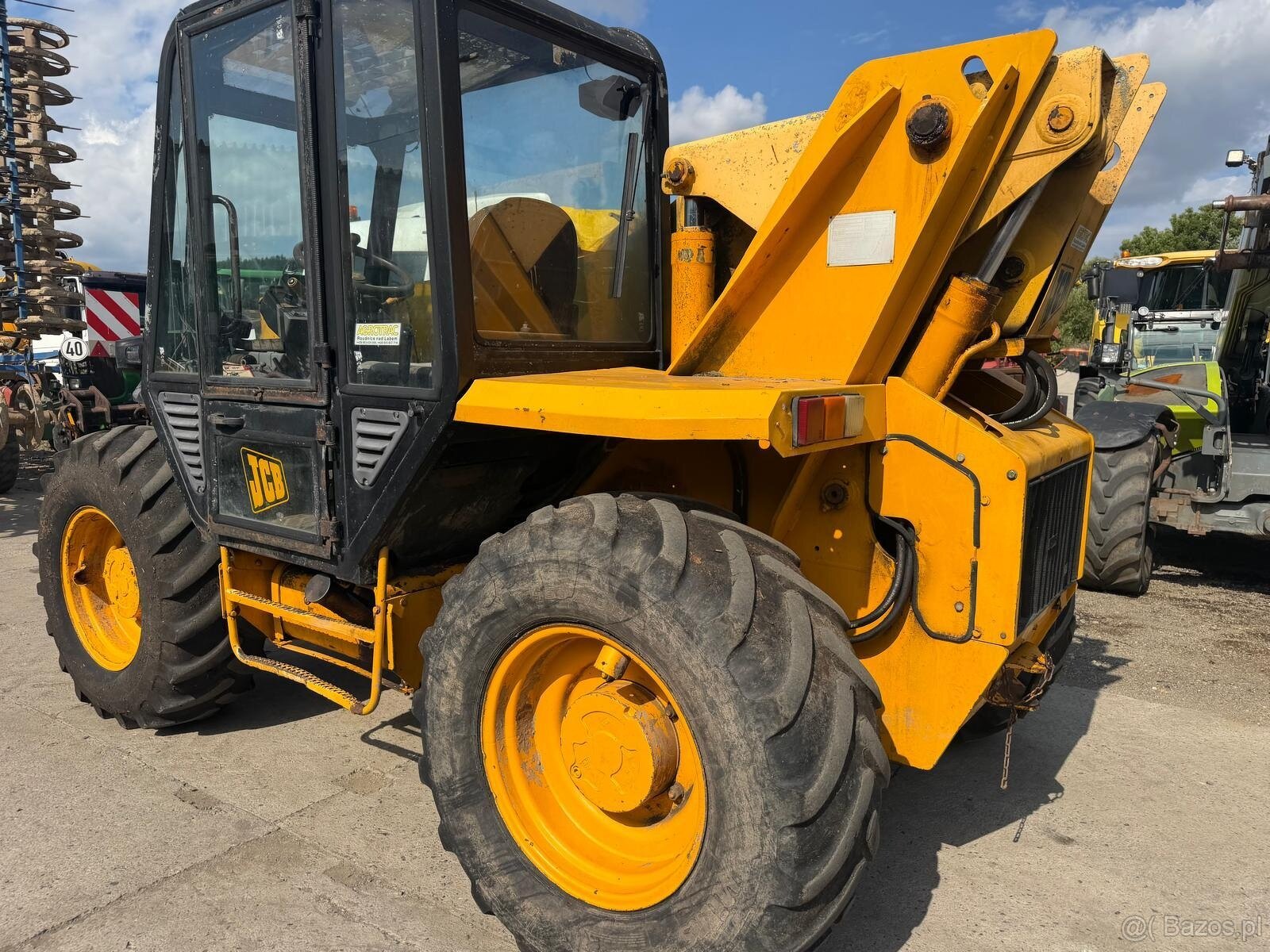 Ładowarka teleskopowa JCB cena 44500 zł. Lokalizacja 57-410 - 17