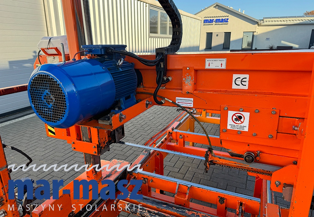 Trak pilarka taśmowa pozioma WIREX typ CZ-1/ZM do kłód - 17